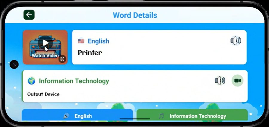 Short Videos Bring Words to Life
